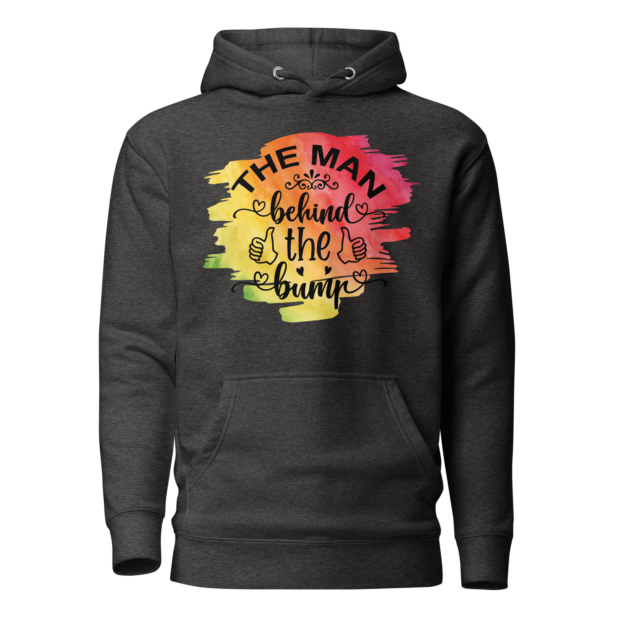 The Man Behind The Bump Unisex Hoodie