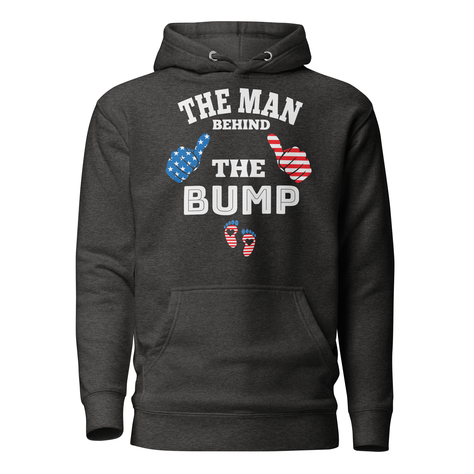 The Man Behind The Bump Unisex Hoodie