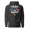 The Man Behind The Bump Unisex Hoodie