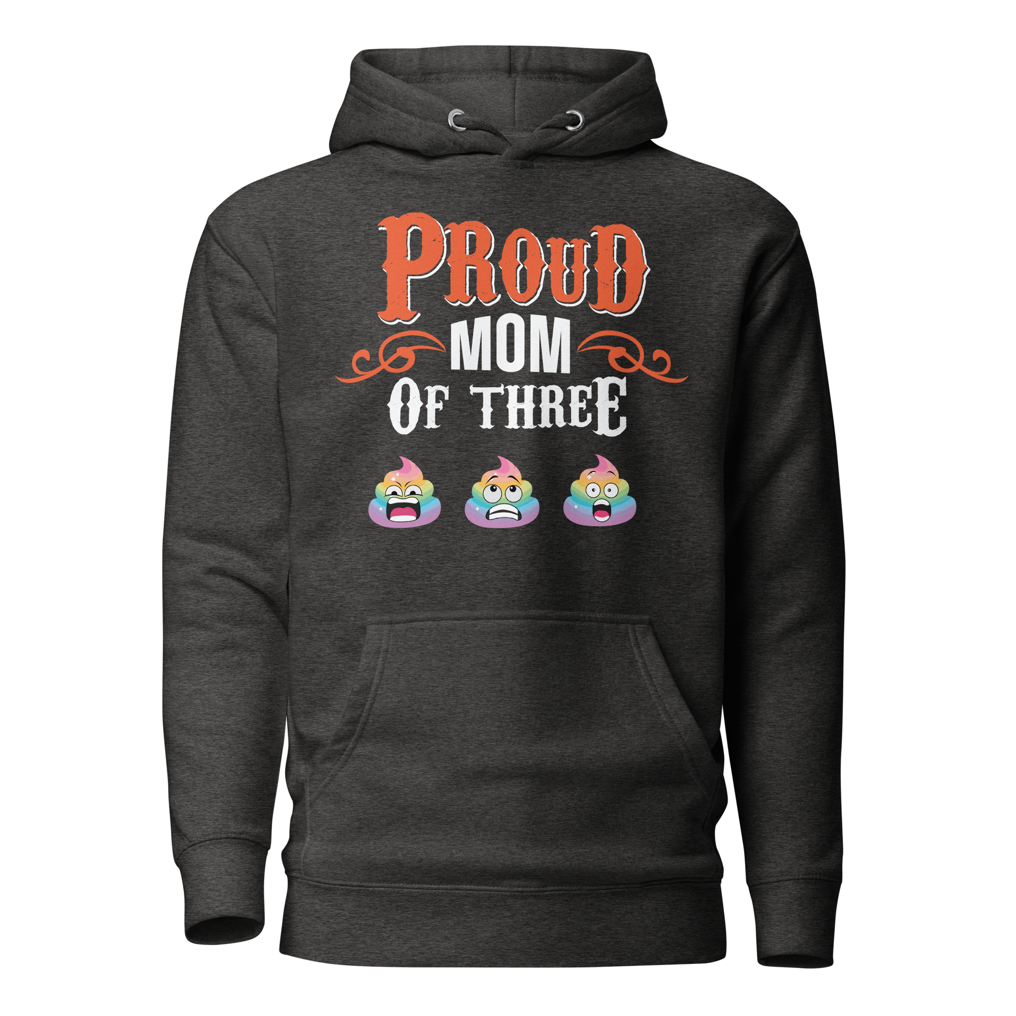 Proud Mom Of Three Unisex Hoodie