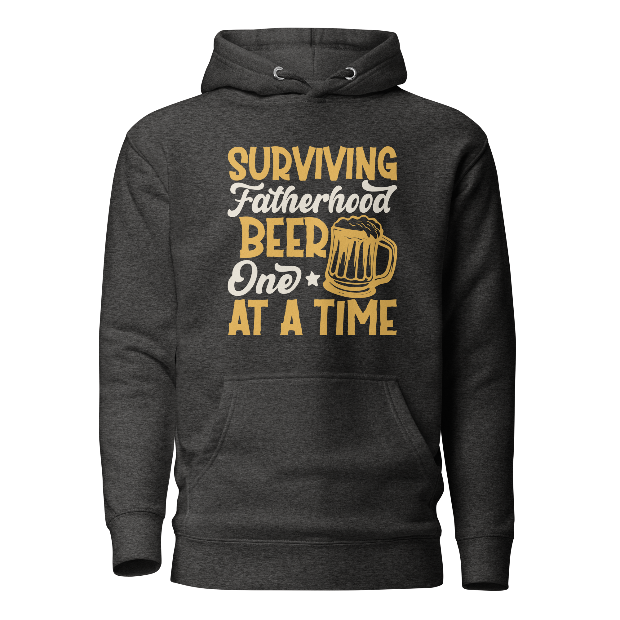 Surviving Fatherhood One Beer At A time Unisex Hoodie