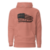 Best Dad Ever American Flag Unisex Hoodie