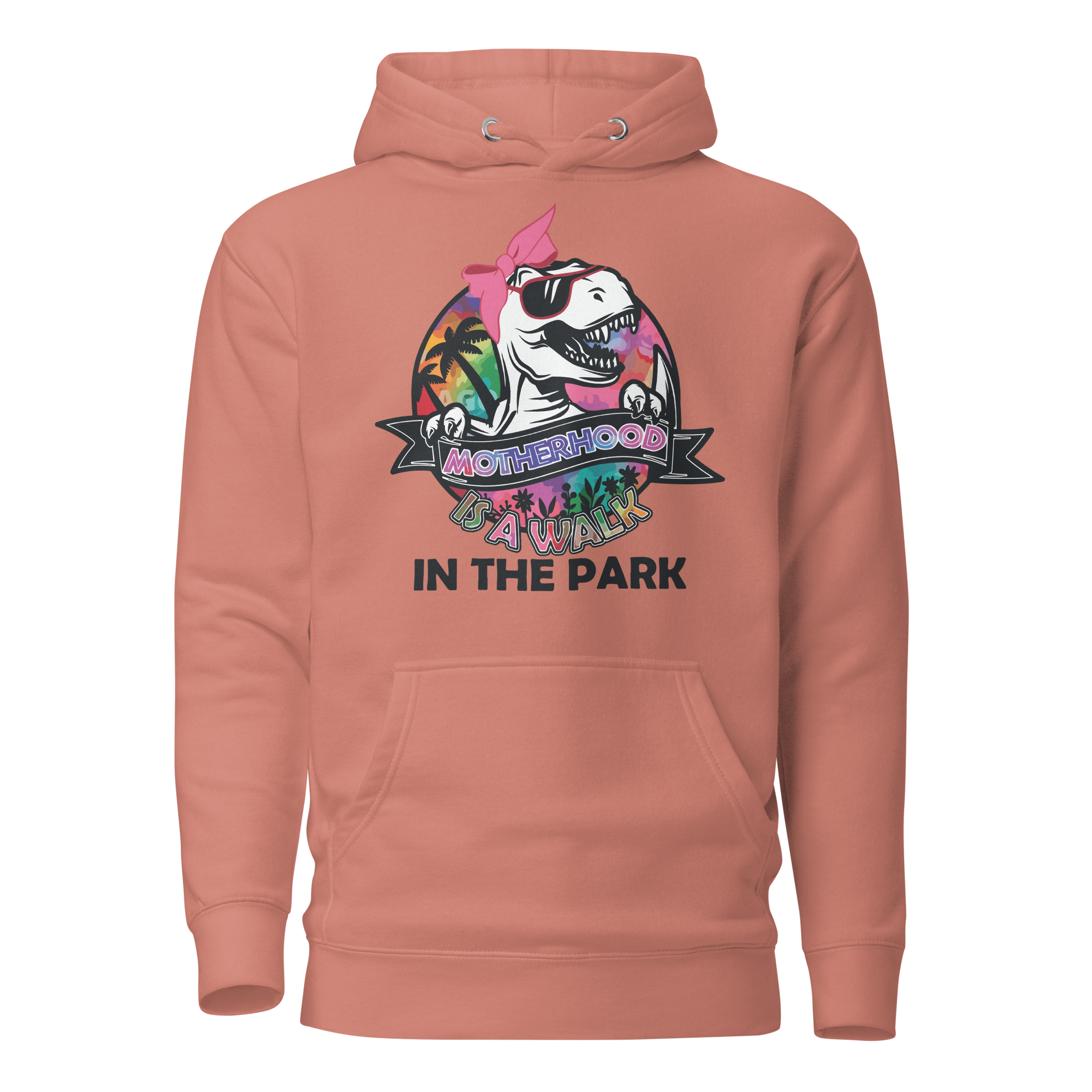 Motherhood Is A Walk In The Park Unisex Hoodie