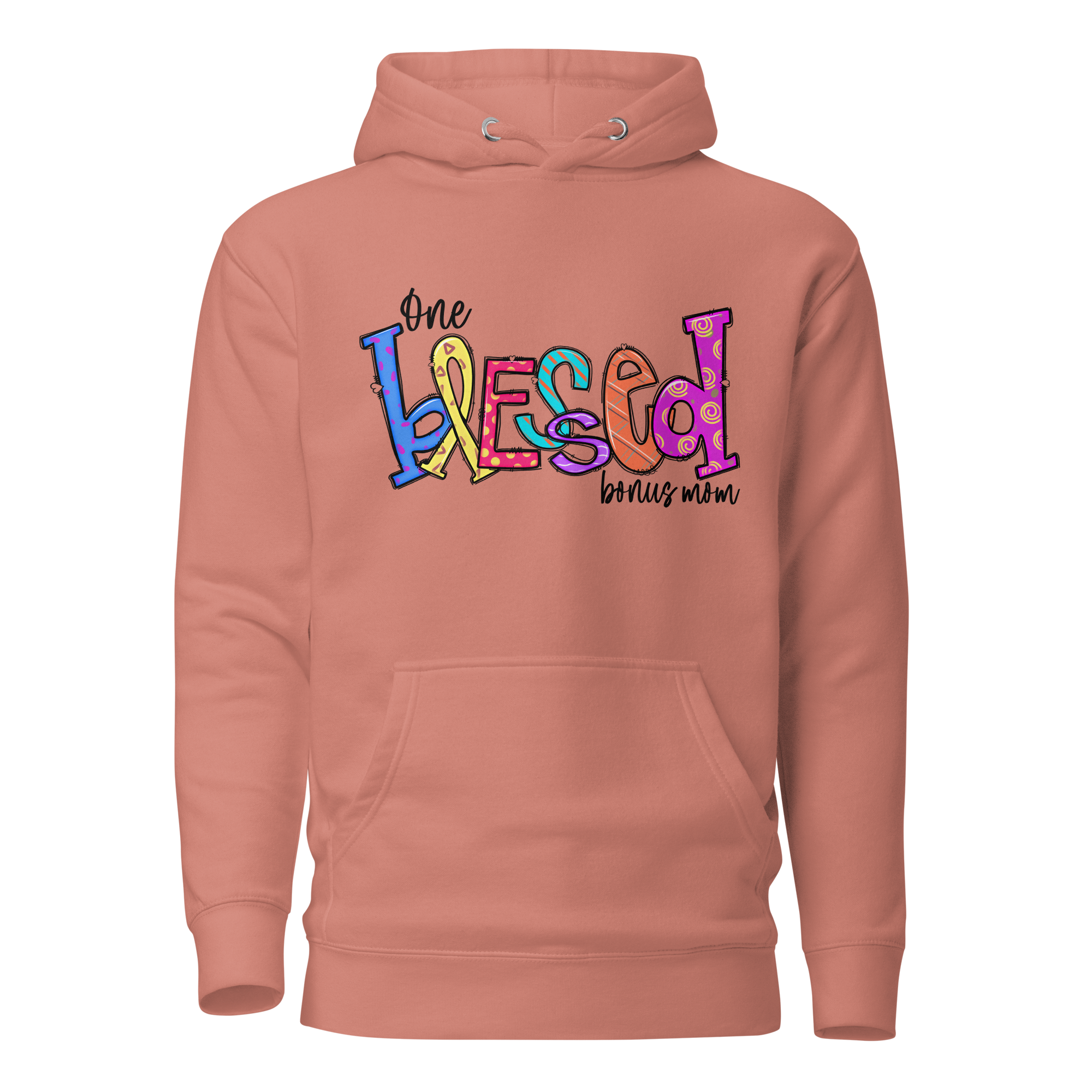 One Blessed Bonus Mom Unisex Hoodie