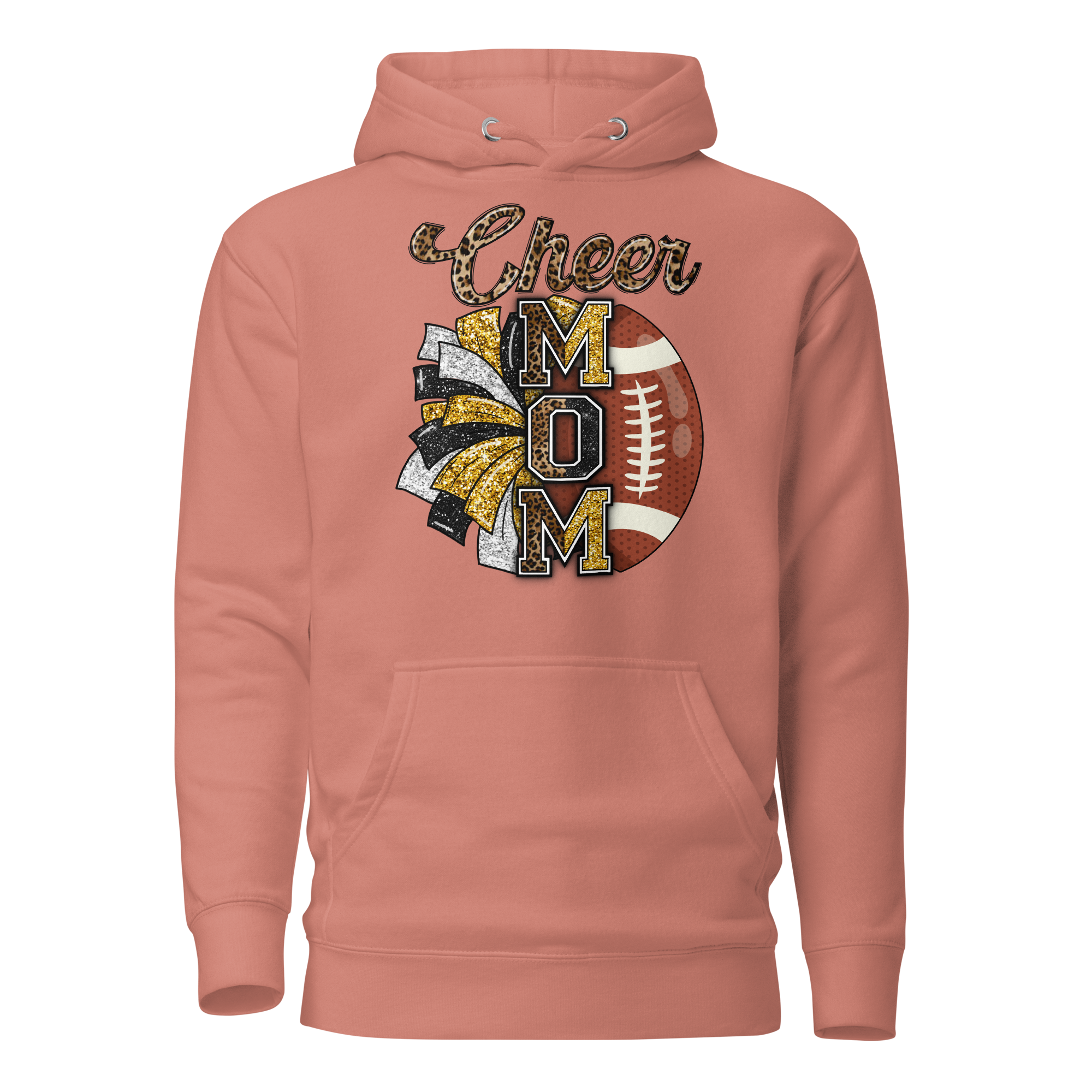 Cheer Football Mom Unisex Hoodie