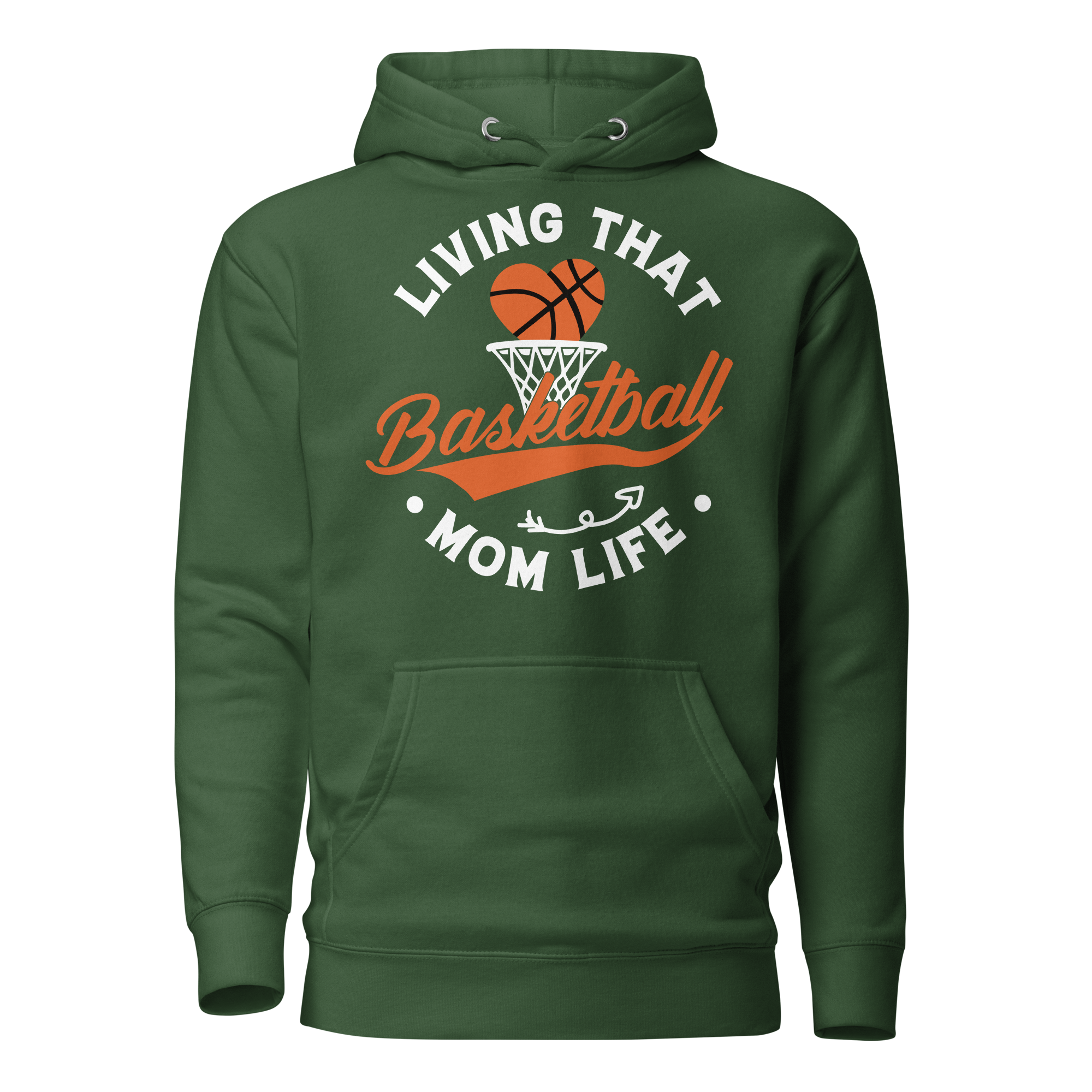 Living That Basketball Mom Life Unisex Hoodie