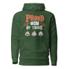 Proud Mom Of Three Unisex Hoodie