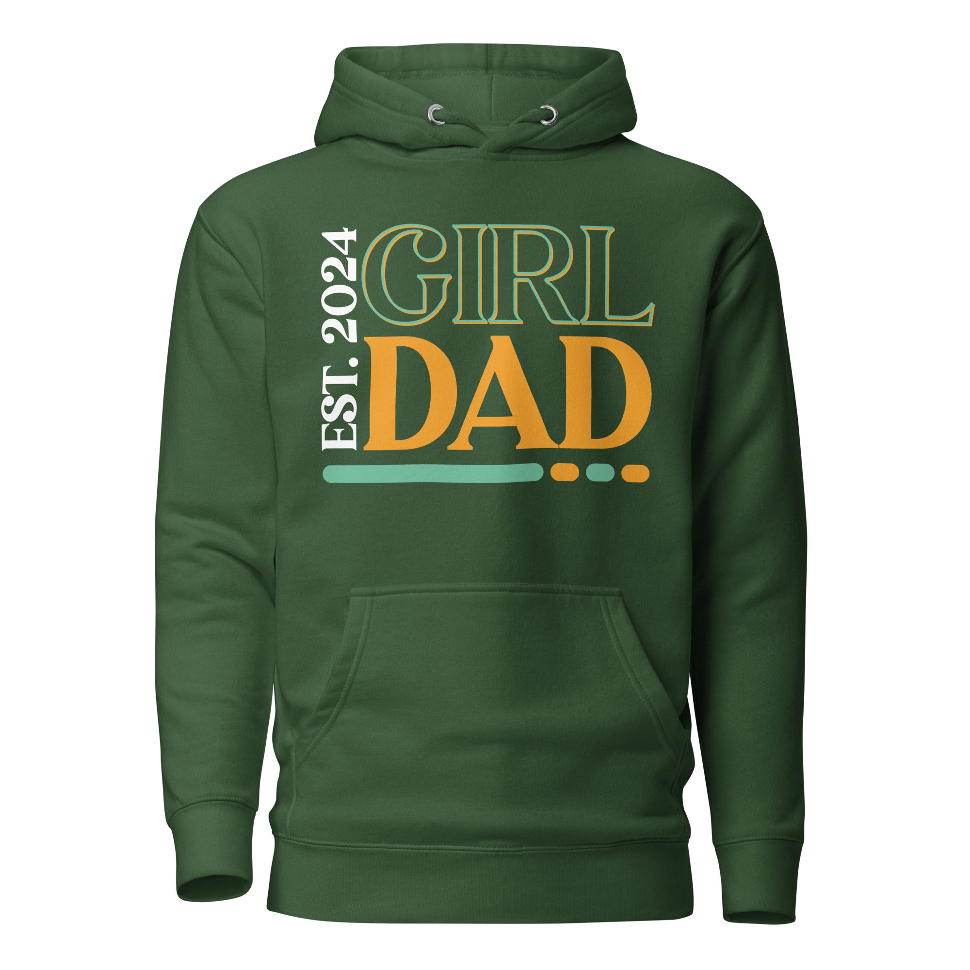 Girl Dad Est. 2024 Unisex Hoodie