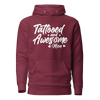 tattooed and awesome mom Unisex Hoodie