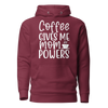 Coffee Gives Me Mom Powers Unisex Hoodie