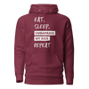 Eat, Sleep, Embarrass My Kids, Repeat Unisex Hoodie