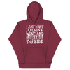 I Just Want To Drink Wine And Embarrass My Kids Unisex Hoodie