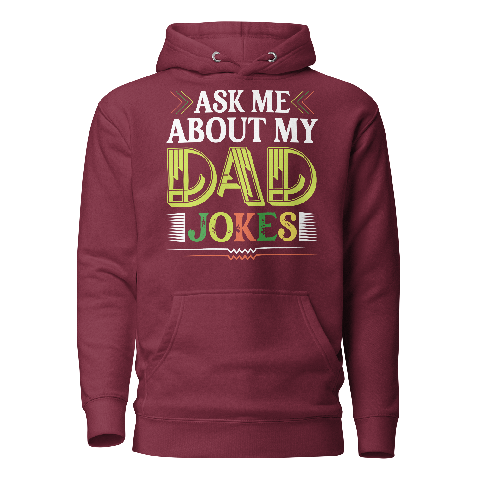 Ask Me About My Dad Jokes Unisex Hoodie