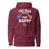 The Man Behind The Bump Unisex Hoodie