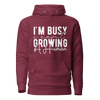 I Can't I'm Busy Growing A Human Unisex Hoodie