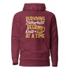 Surviving Fatherhood One Beer At A time Unisex Hoodie