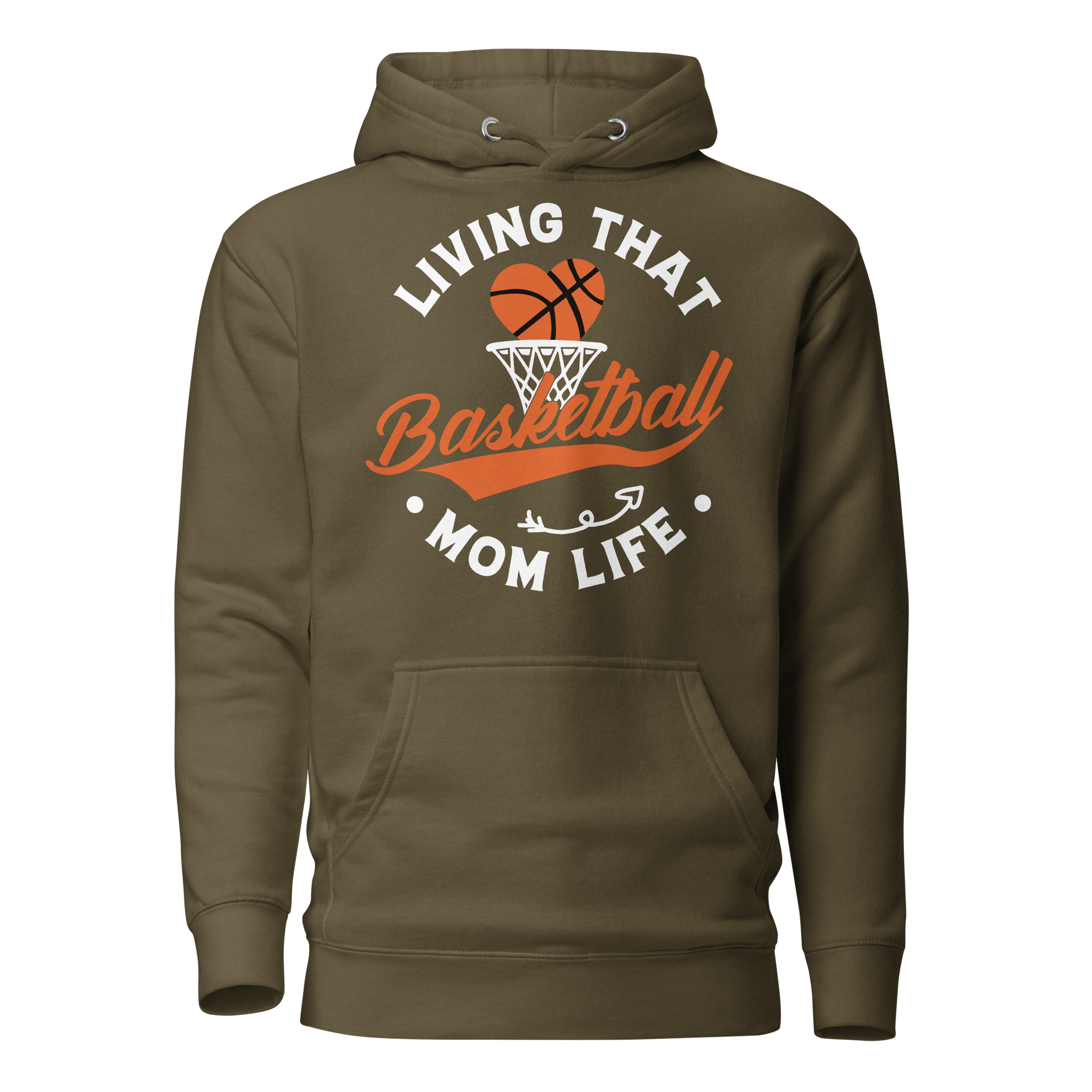 Living That Basketball Mom Life Unisex Hoodie