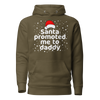 Santa Promoted Me To Dad Unisex Hoodie