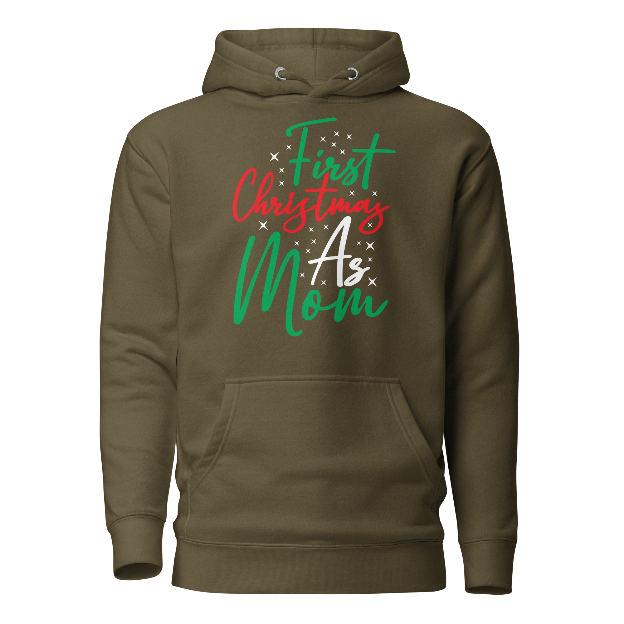 First Christmas As Mom Unisex Hoodie