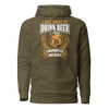 I Just Want To Drink Beer And Embarrass My Kids  Unisex Hoodie