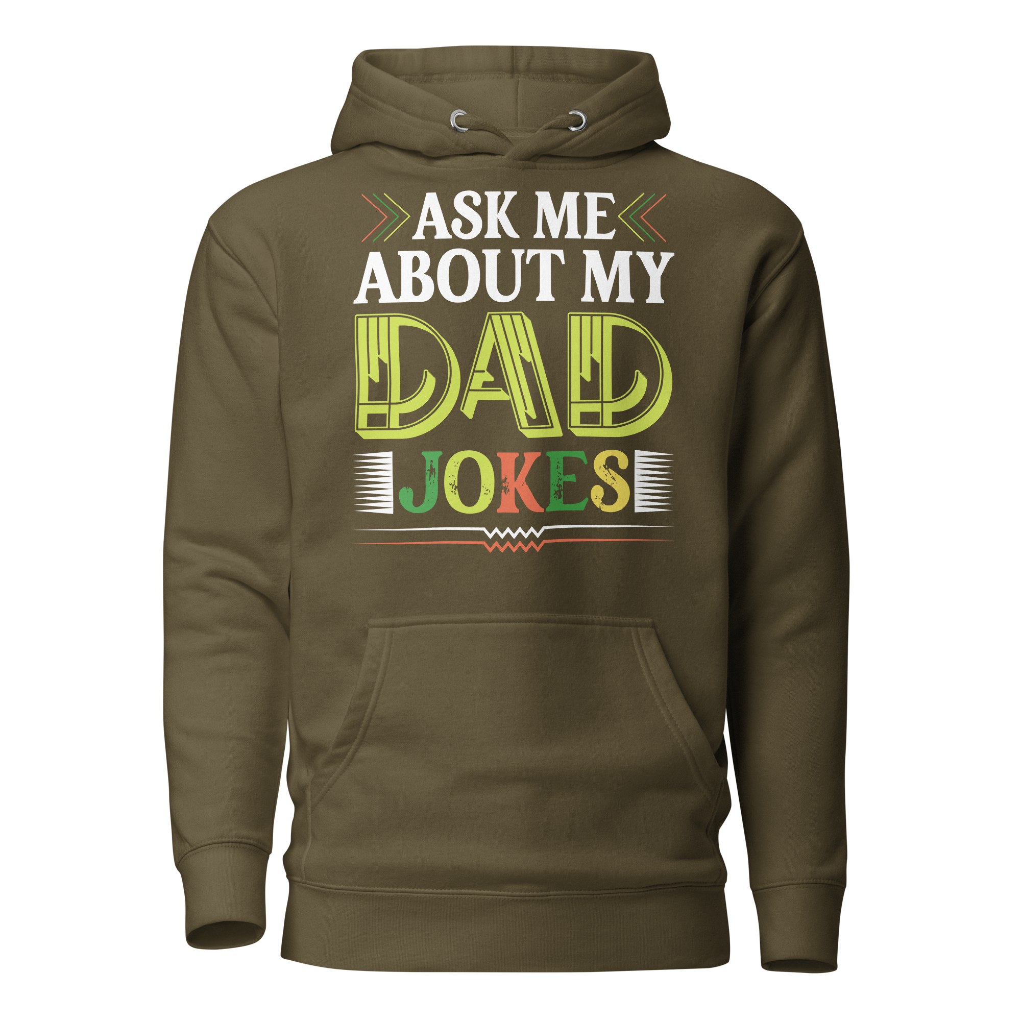 Ask Me About My Dad Jokes Unisex Hoodie