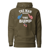 The Man Behind The Bump Unisex Hoodie