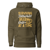 Surviving Fatherhood One Beer At A time Unisex Hoodie