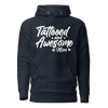 tattooed and awesome mom Unisex Hoodie