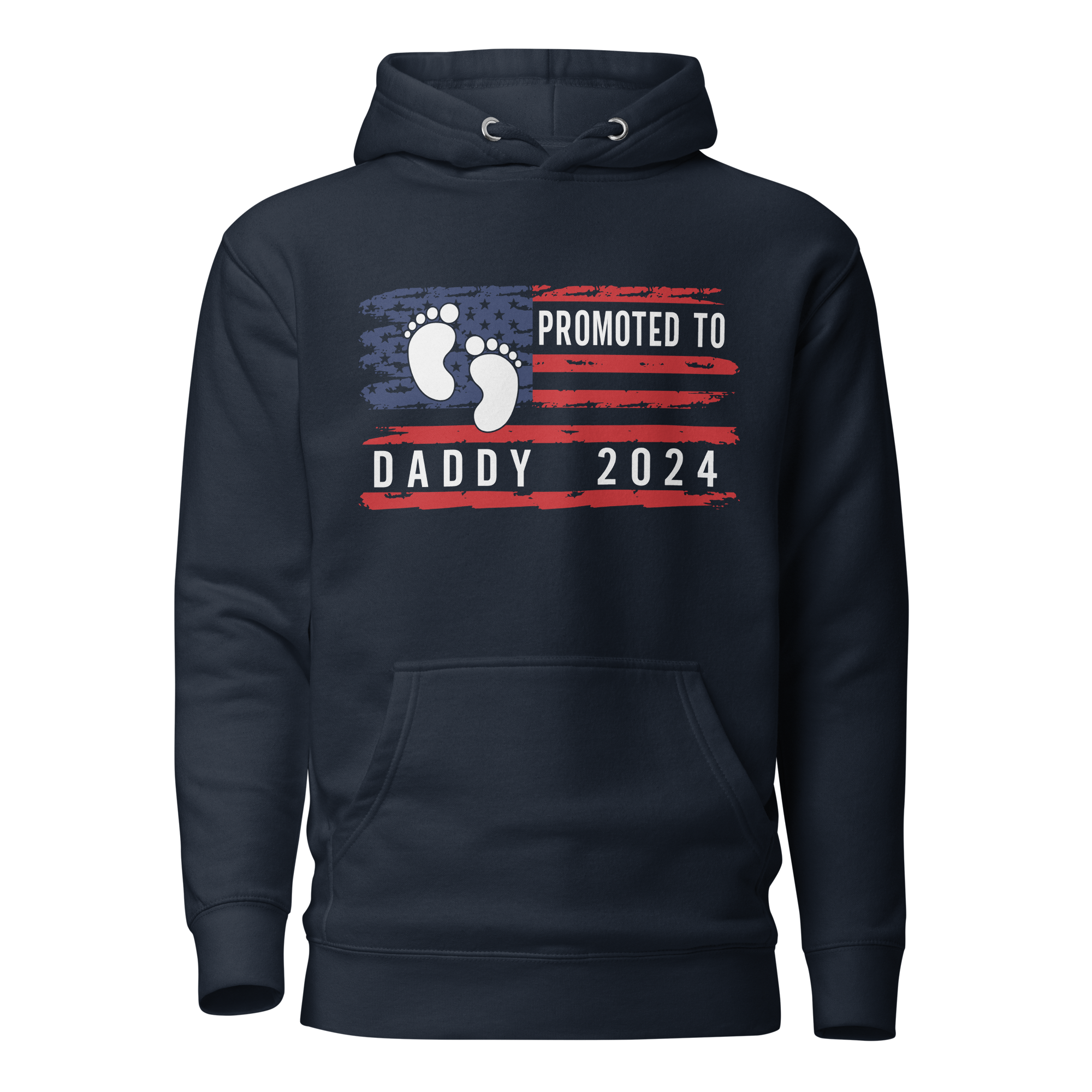 promoted to daddy 2024 Unisex Hoodie