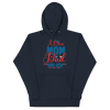 I Love Mom, Dad And USA Unisex Hoodie