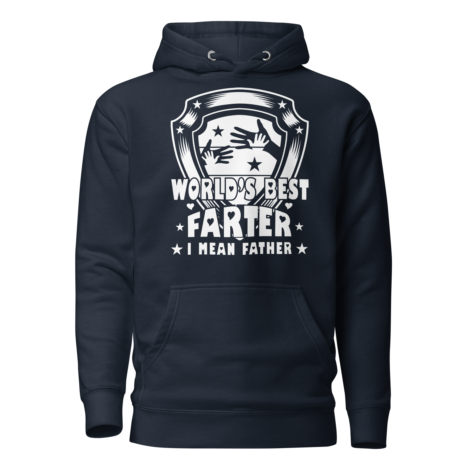 World's Best Farter I Mean Father Unisex Hoodie