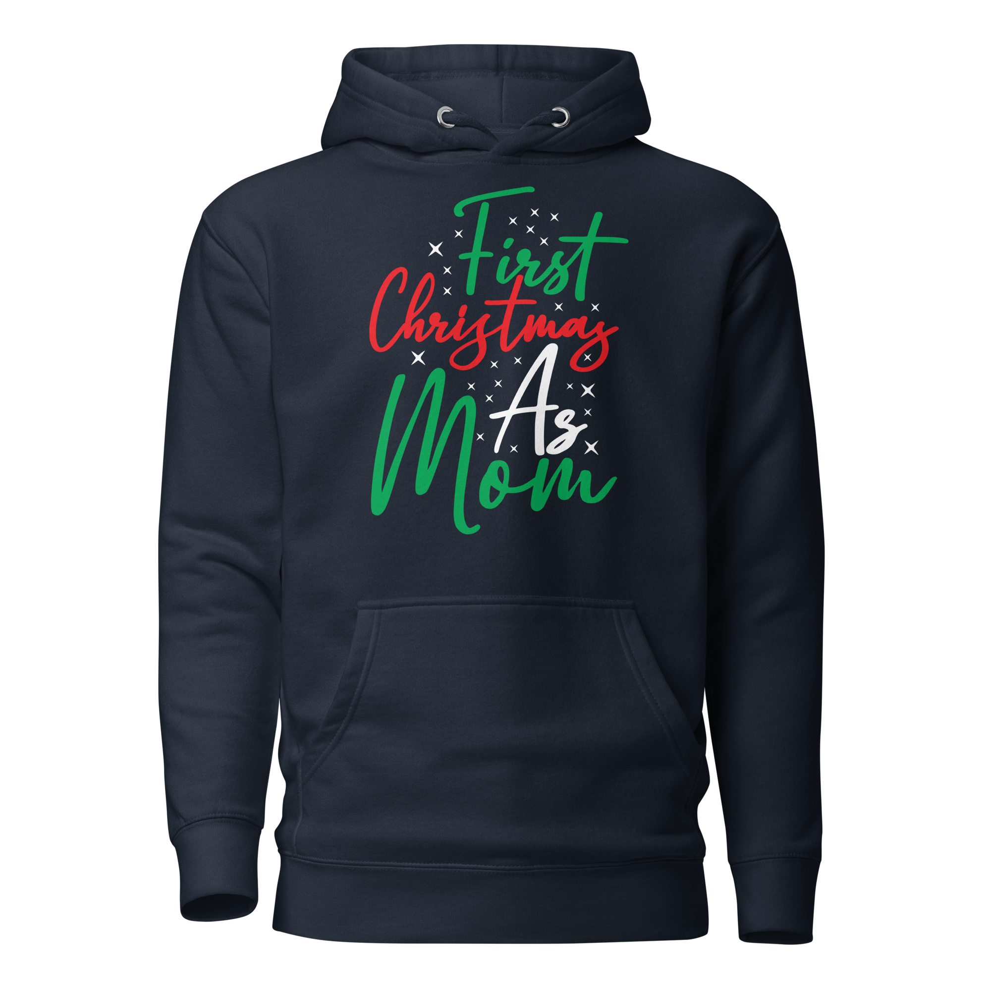 First Christmas As Mom Unisex Hoodie