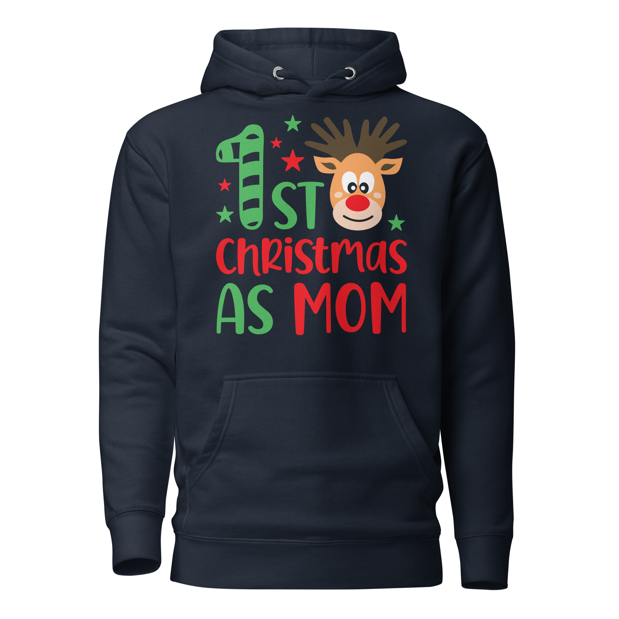 First Christmas As Mom Unisex Hoodie