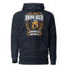 I Just Want To Drink Beer And Embarrass My Kids  Unisex Hoodie