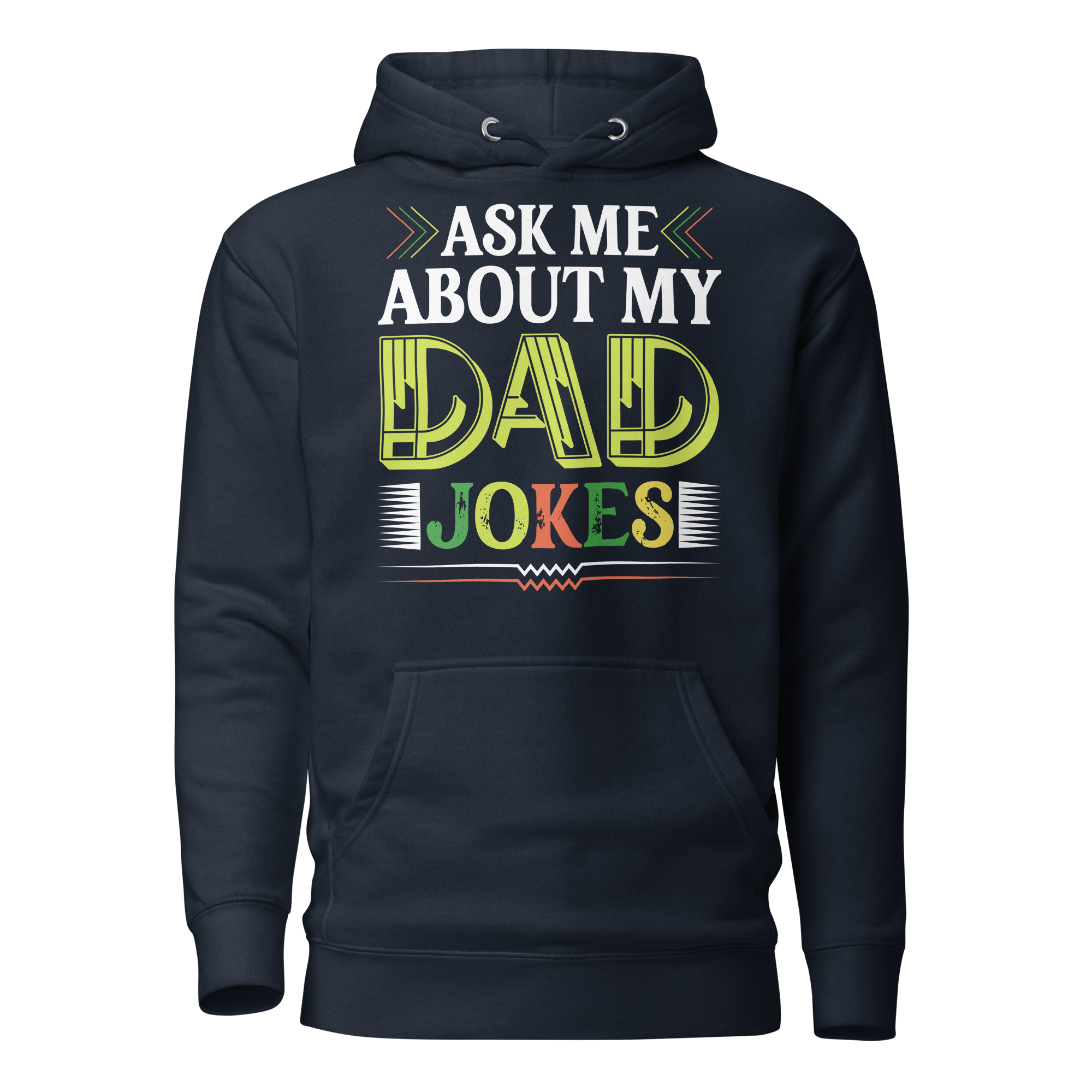 Ask Me About My Dad Jokes Unisex Hoodie