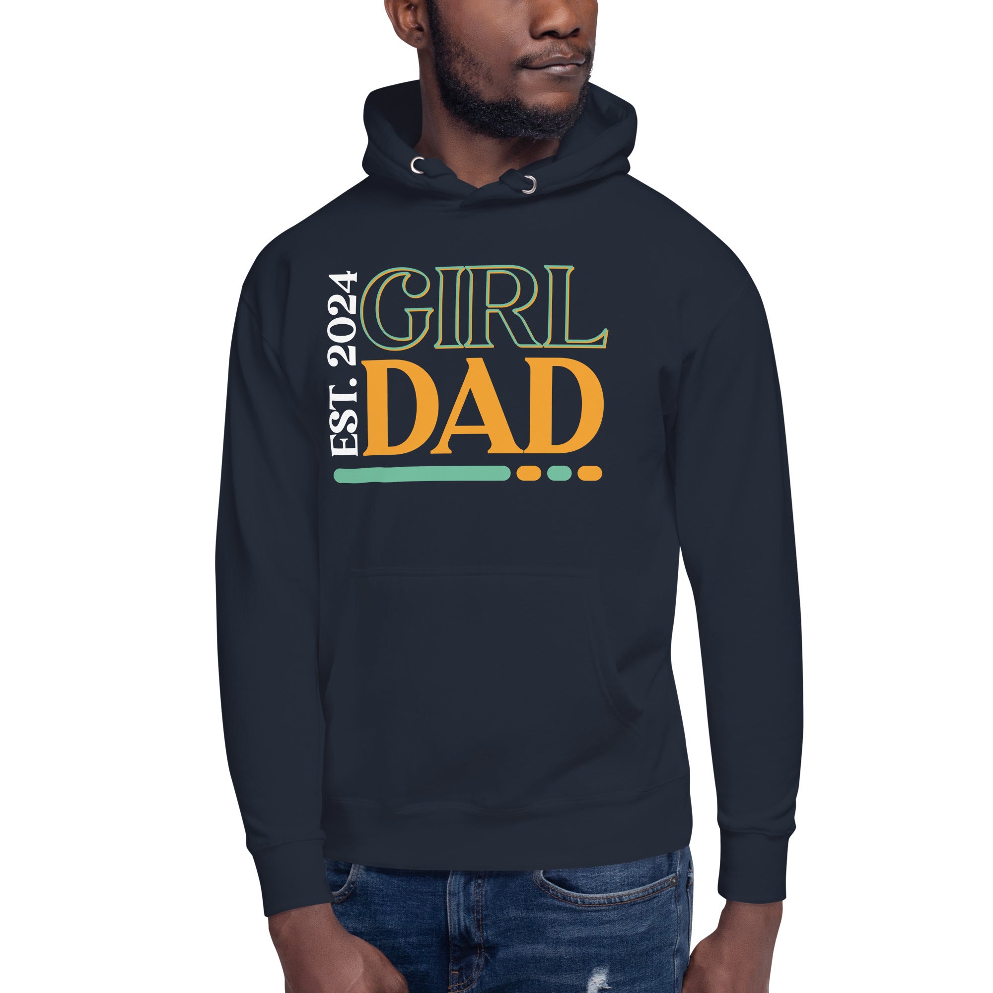 Girl Dad Est. 2024 Unisex Hoodie