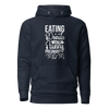 Eating Donuts For Two Funny Pregnant Mom Unisex Hoodie