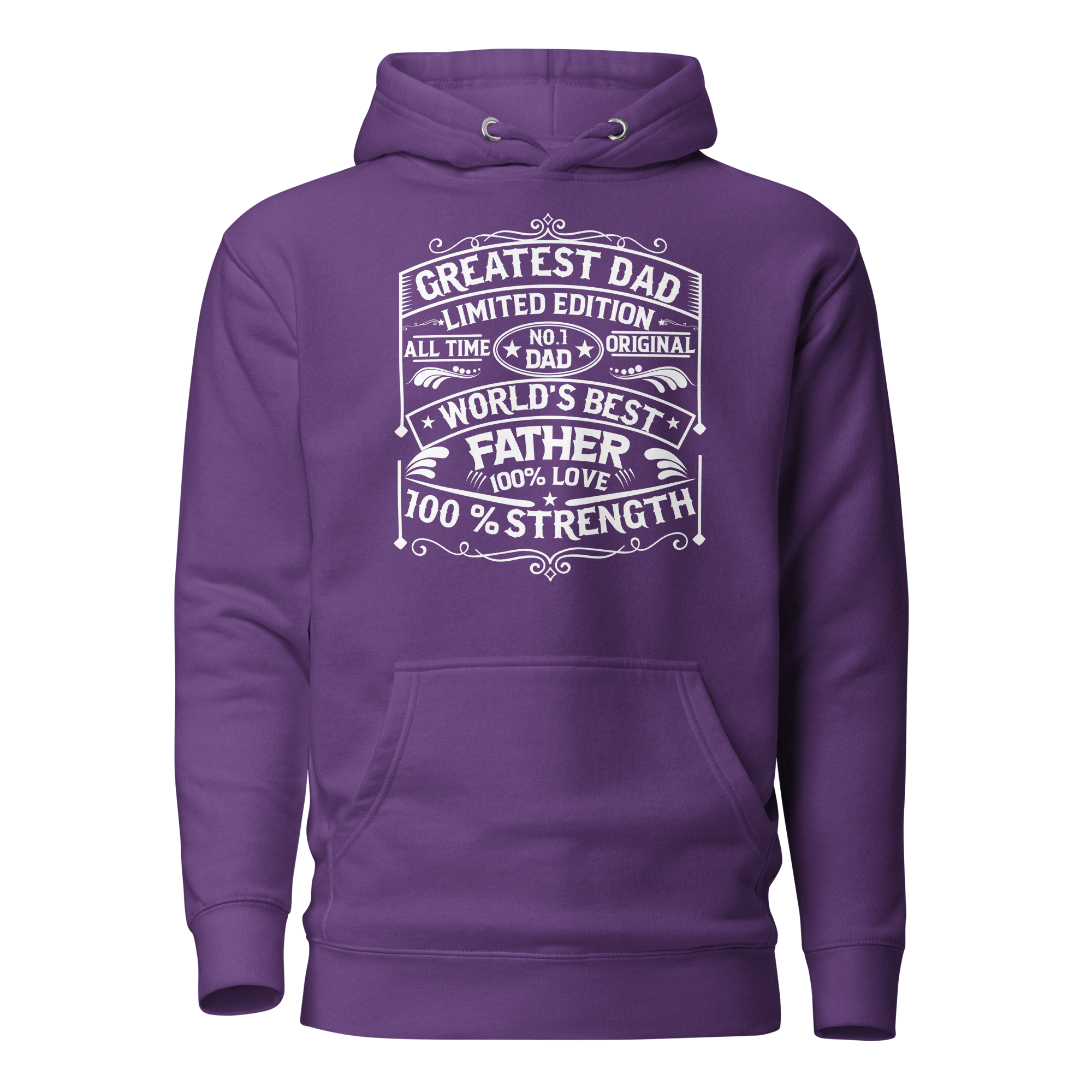 World's Best Father Greatest Dad Limited Edition Unisex Hoodie