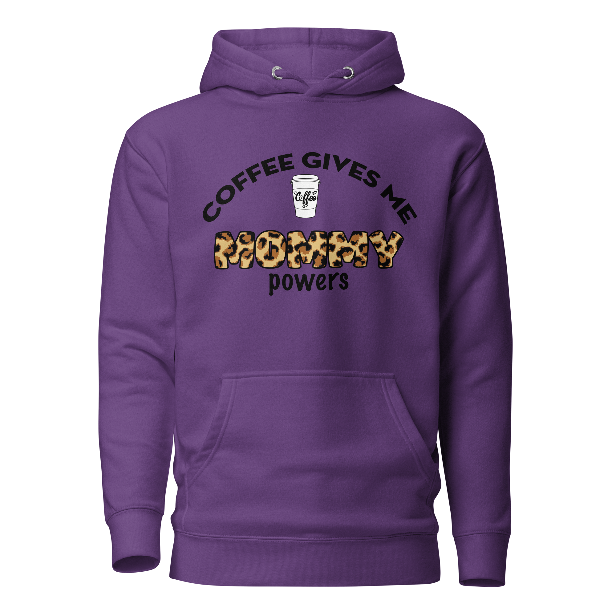 Coffee Gives Me Mommy Powers Unisex Hoodie