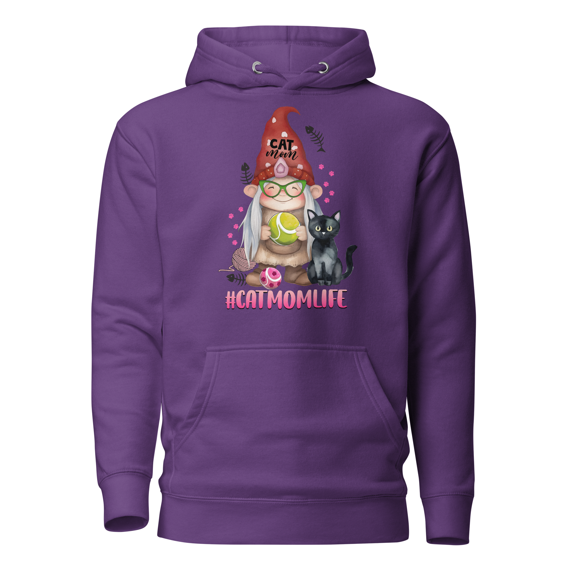 Cat Mom Unisex Hoodie