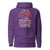 I Am A Proud Mom Of Three Freaking Awesome Sons Unisex Hoodie