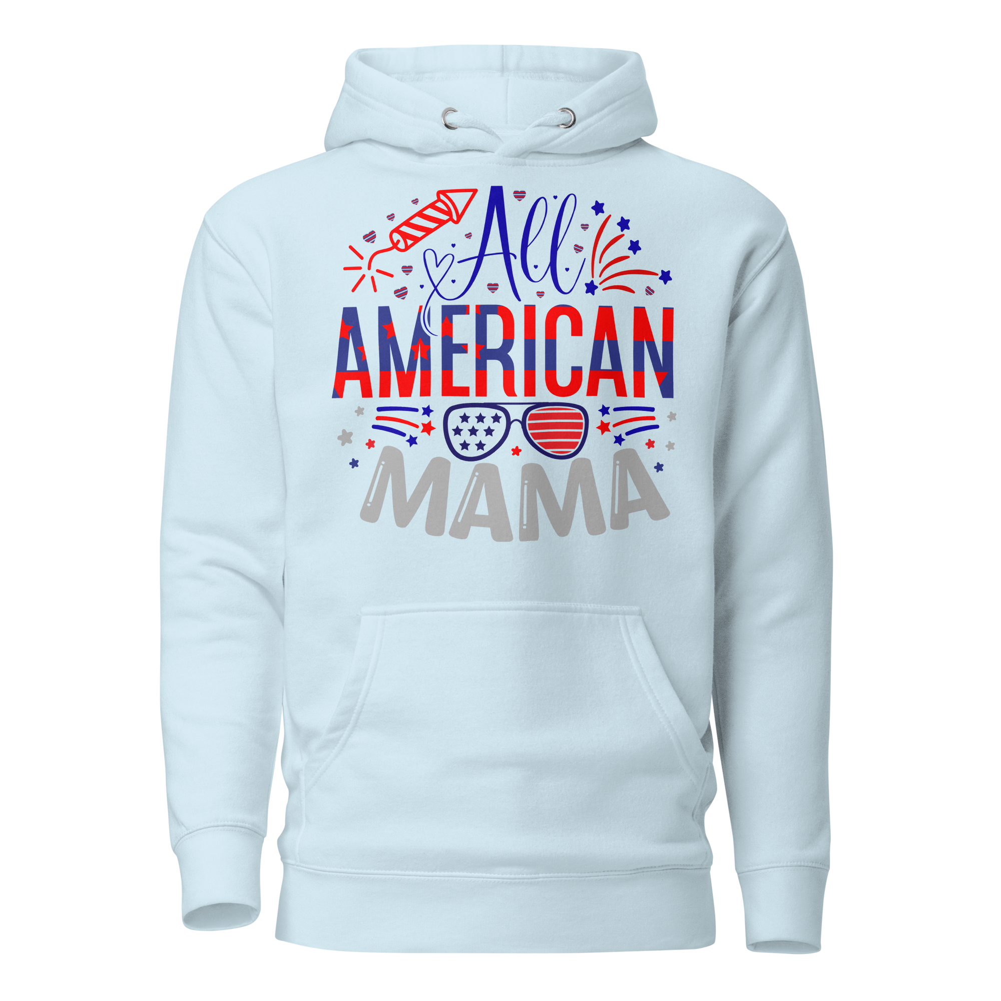 All American Mama Hoodie