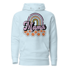 Mama Rainbow Floral Emoji Unisex Hoodie