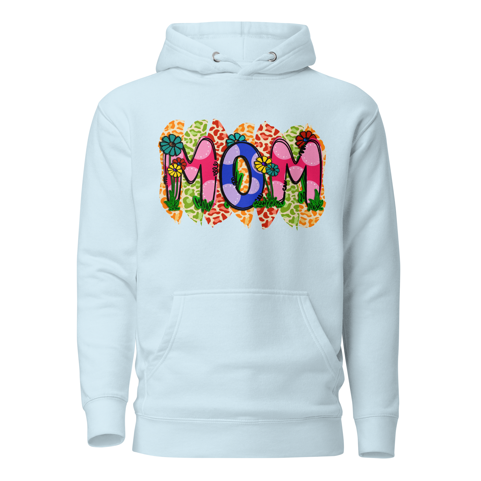 Floral Mom Colorful Unisex Hoodie