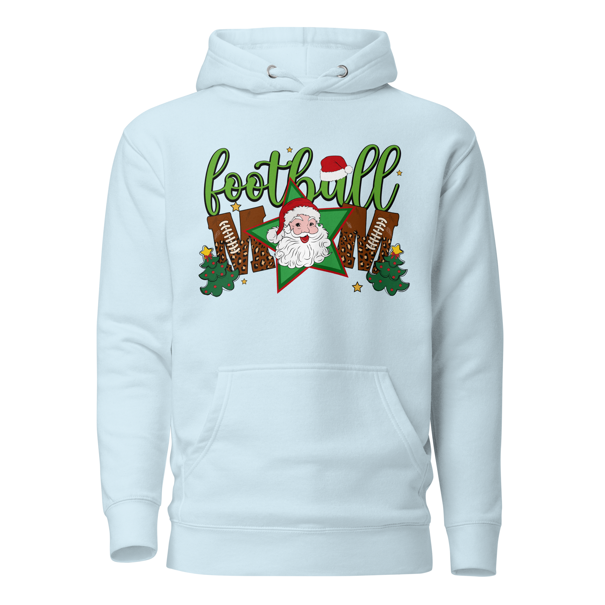 Football Mom Christmas Unisex Hoodie