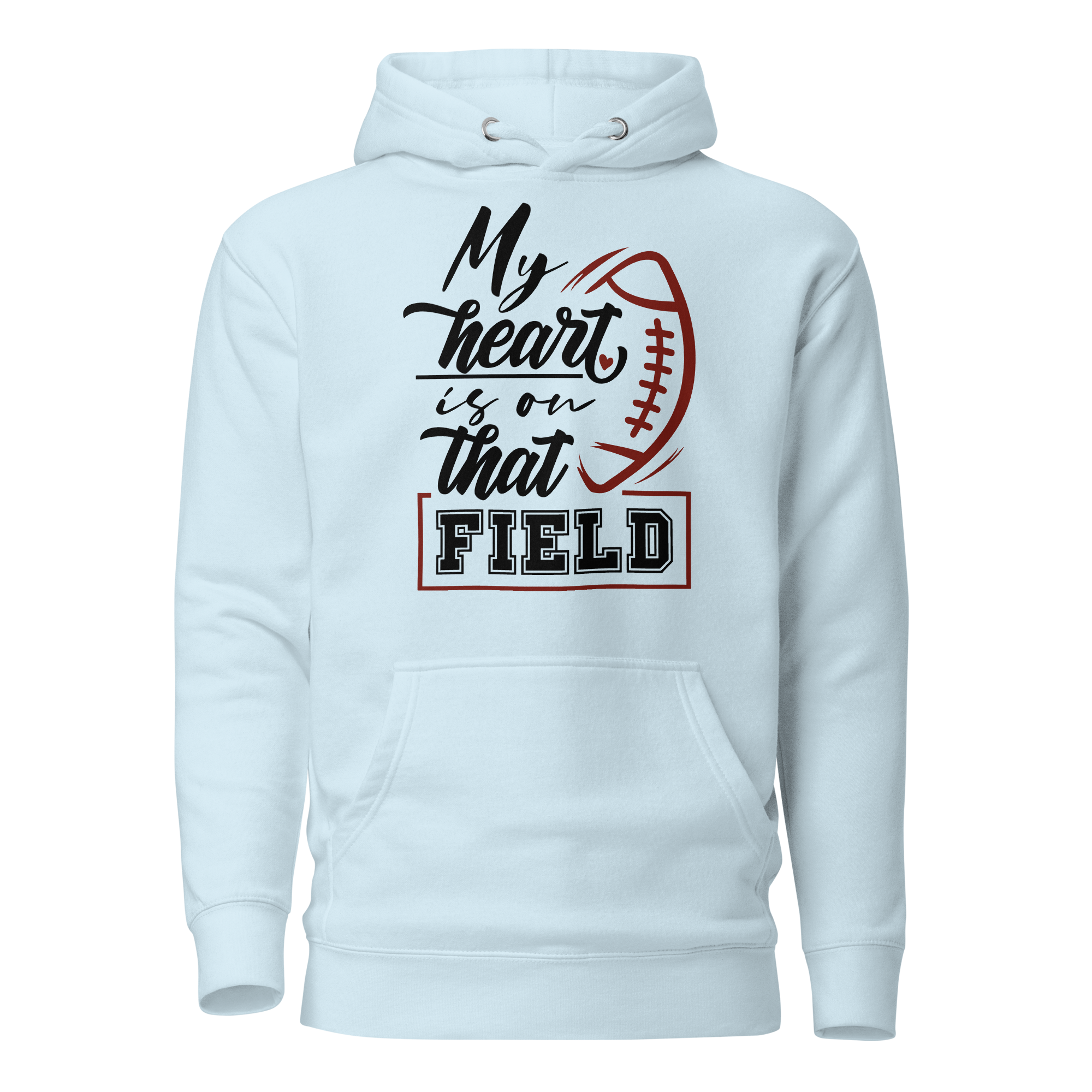 My Heart Is On That Field Unisex Hoodie