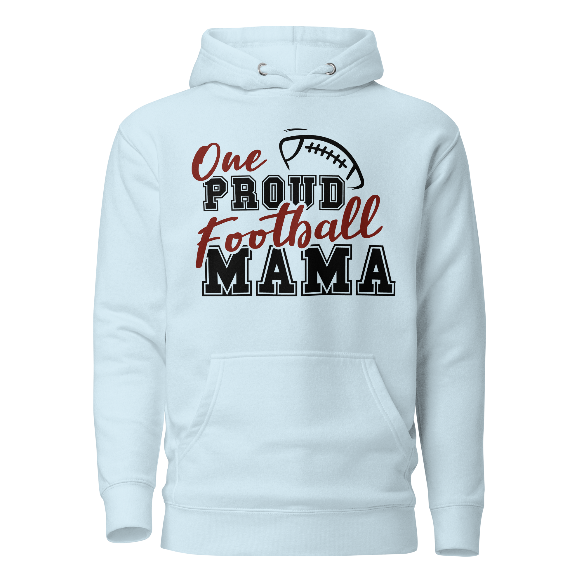 One Proud Football Mama Unisex Hoodie