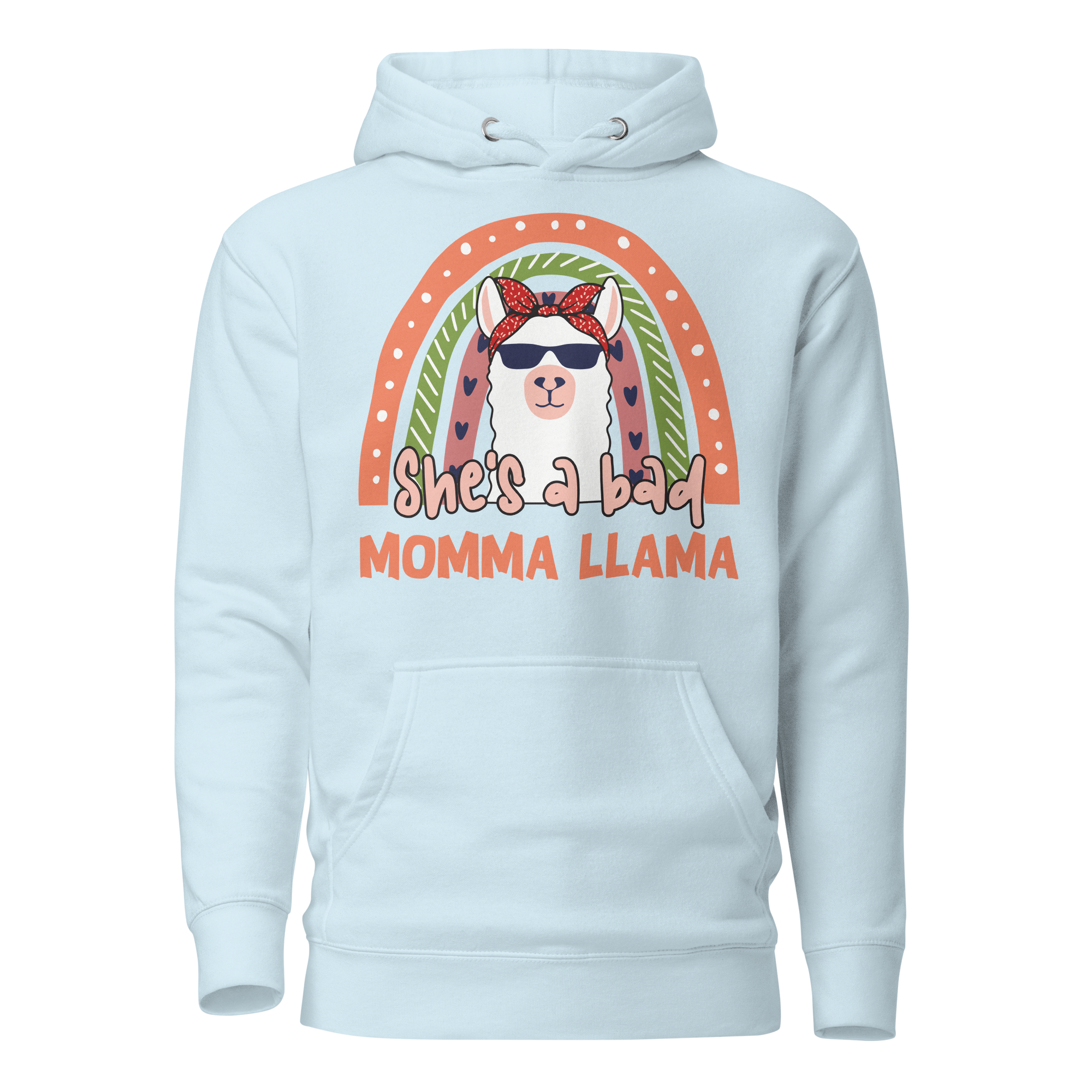 She's A Bad Momma Llama Unisex Hoodie