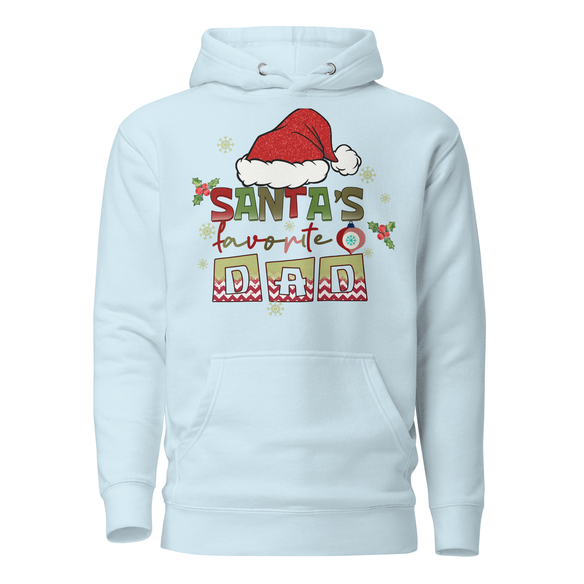 Santa's Favorite Dad Unisex Hoodie