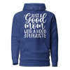 Just A Good Mom With A Hood Playlist Unisex Hoodie